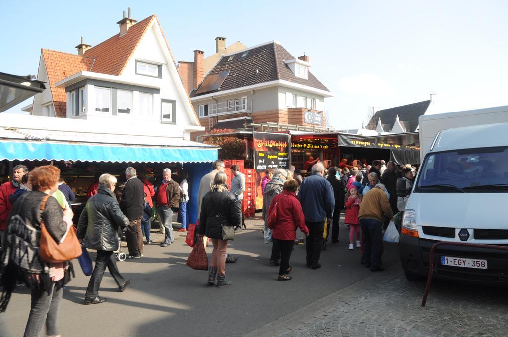 Hotel Logies Het Maantje De Panne Exterior foto
